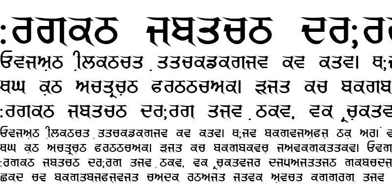 Gurmukhi text