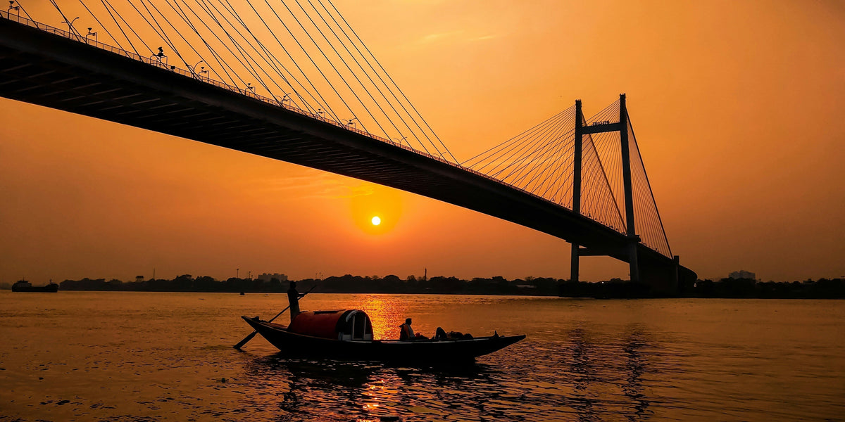 Sunset in Kolkata