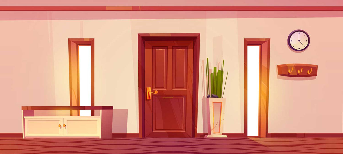 Ideas to decorate the entrance of your apartment - Housenama