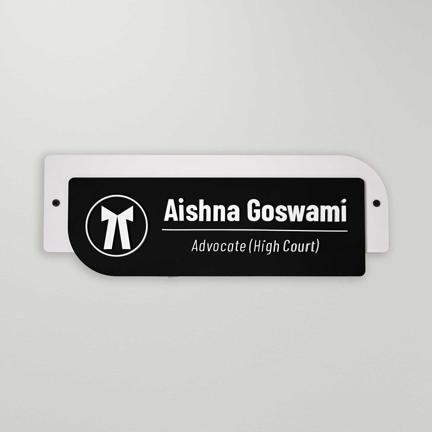 Office Door Name Plates