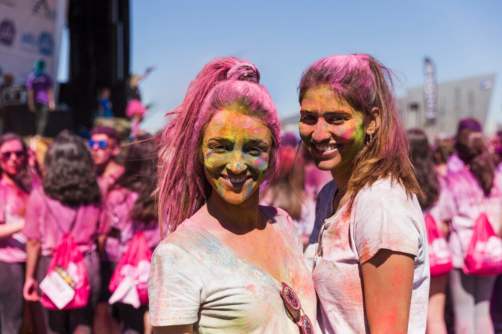 Celebrating Holi