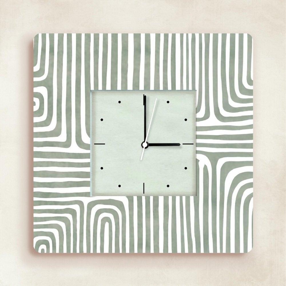 Rhythm in Form β Geometric Time Wall Clock