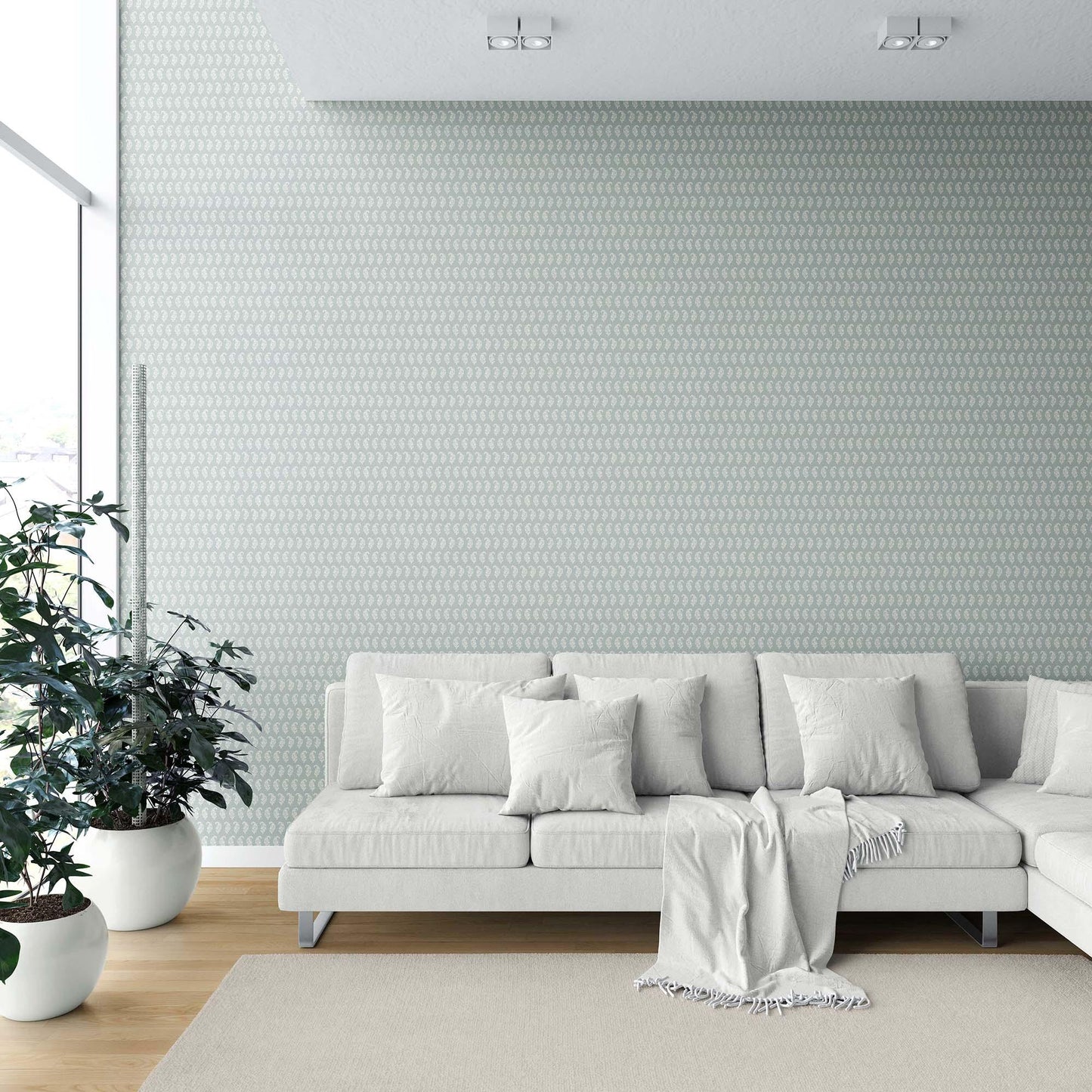 Kairi Trail Wallpaper - Dusty Aqua