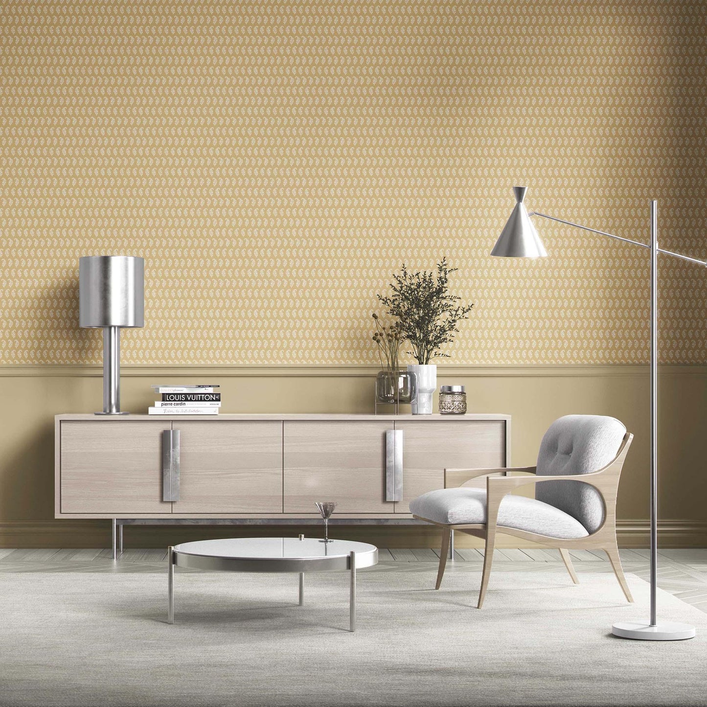 Kairi Trail Wallpaper - Honey Beige