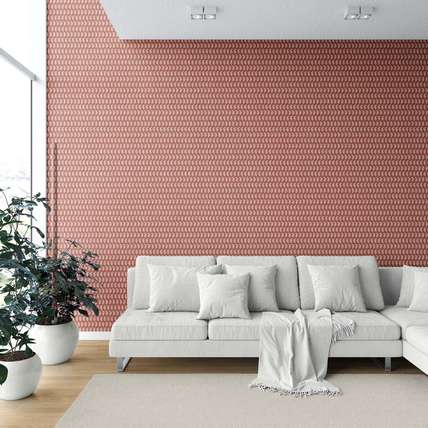 Kairi Trail Wallpaper - Terracotta Rose