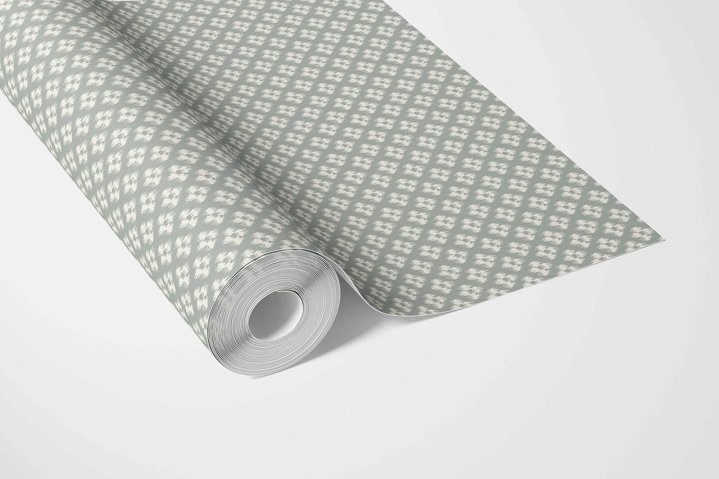 Trellis Bloom Wallpaper - Misty Sage