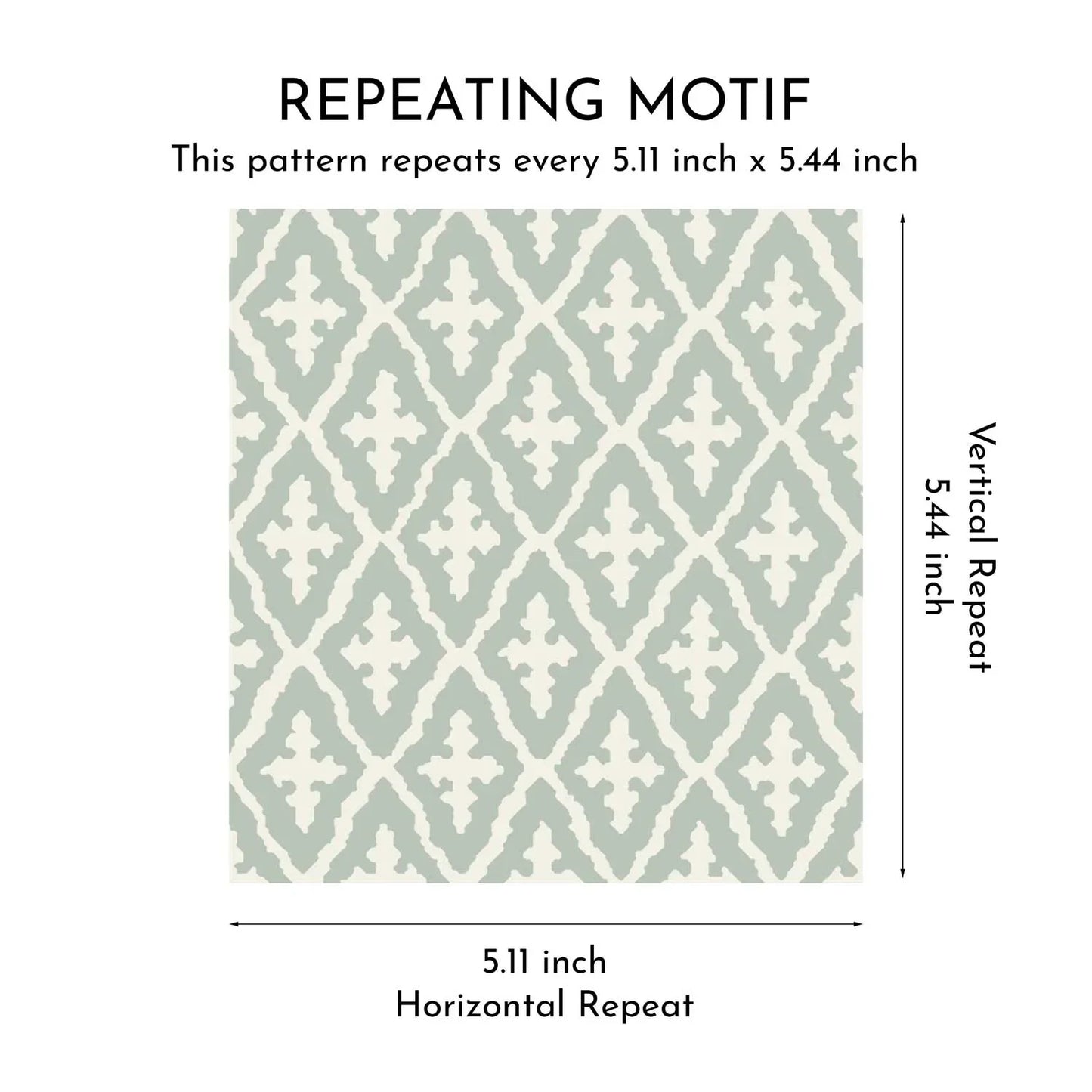 Mughal Grid Wallpaper - Celadon Lattice