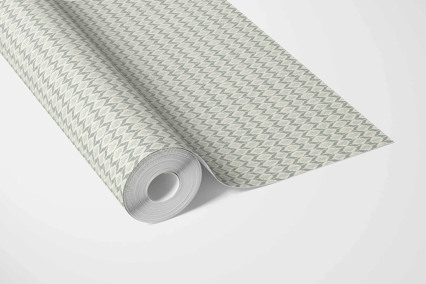 Ikat Reverie Wallpaper - Pebble Mist