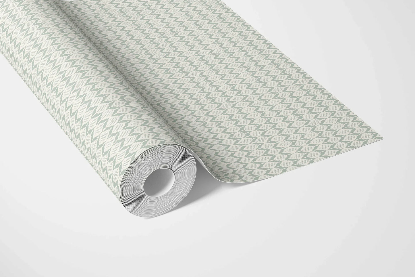 Ikat Reverie Wallpaper - Sage Mirage