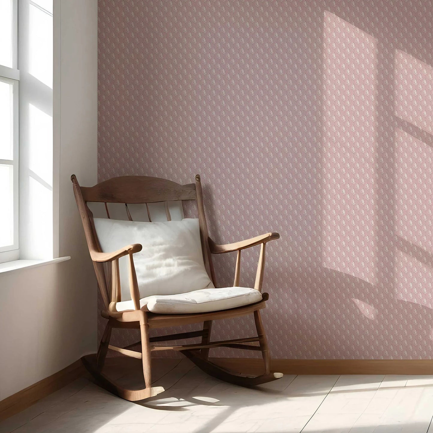 Nazaara Wallpaper - Blushwood Bloom