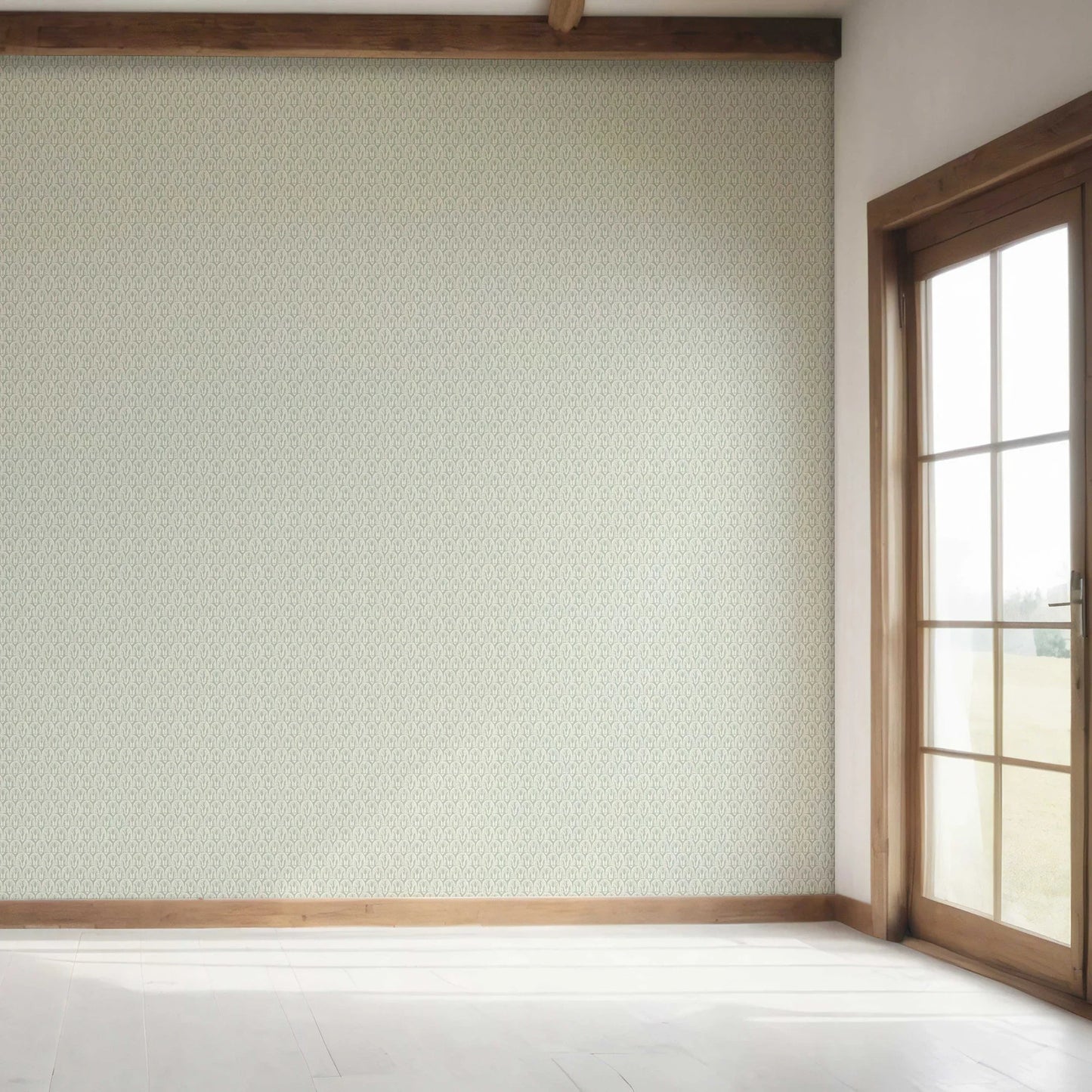 Arched Canopy Wallpaper - Minted Grove