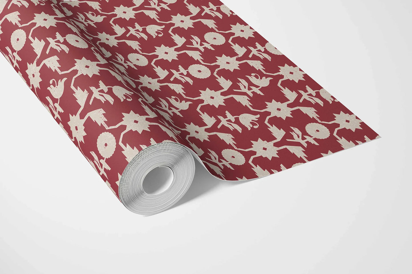 Wild Bloom Wallpaper - Maroon Myth