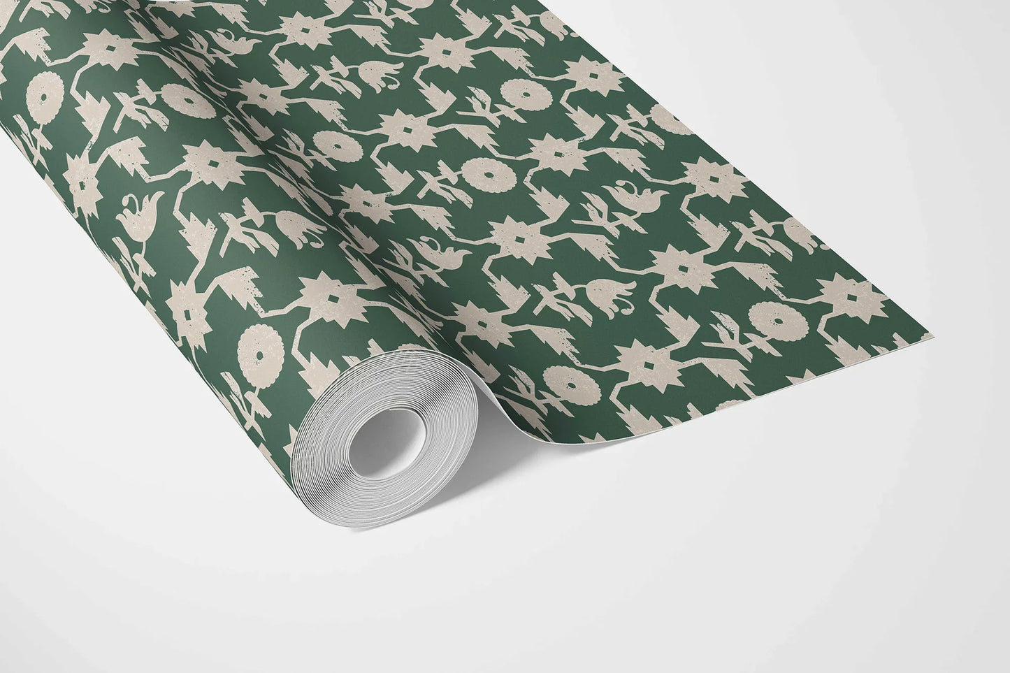 Wild Bloom Wallpaper - Forest Folk