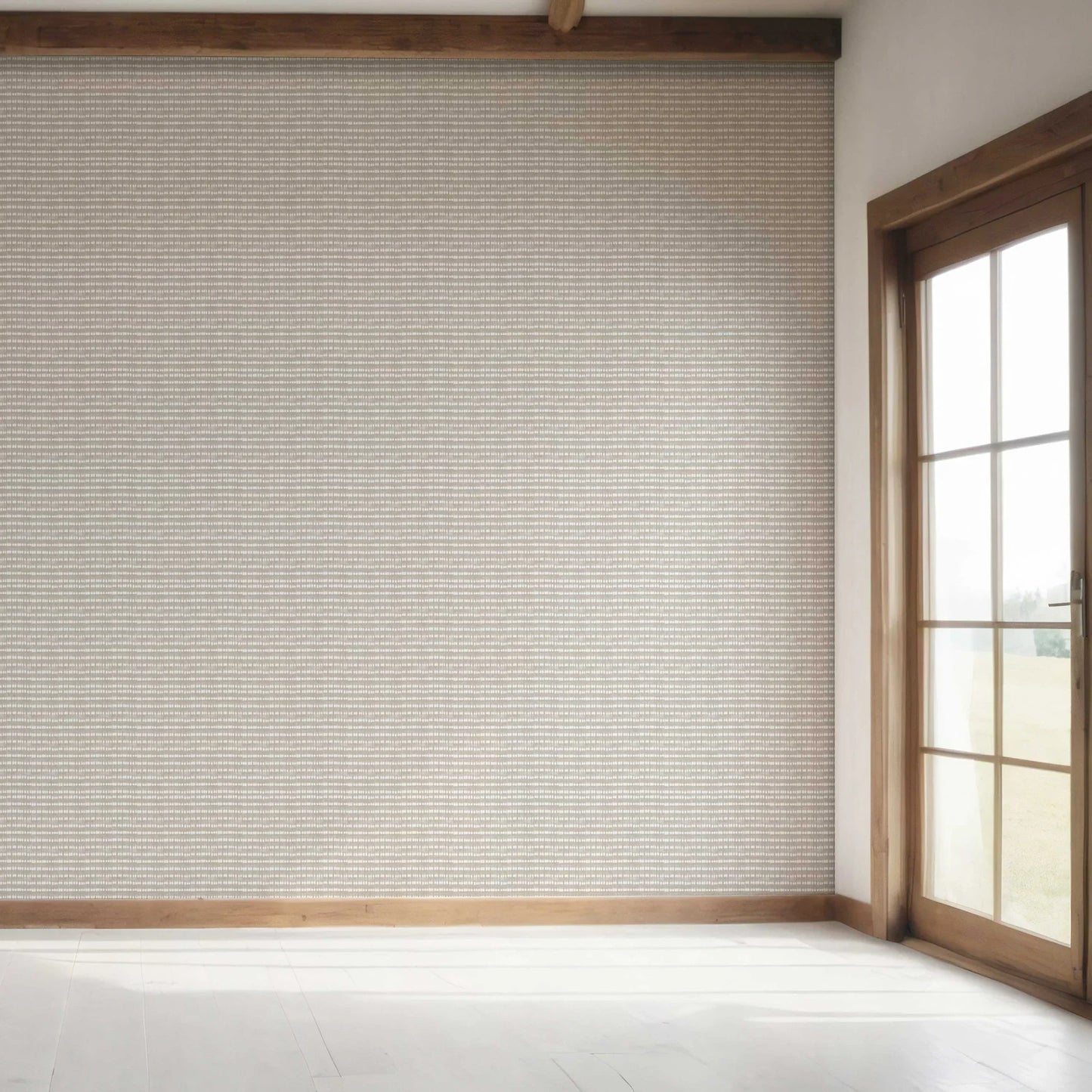 Shibori Drift Wallpaper - Linen Whisper