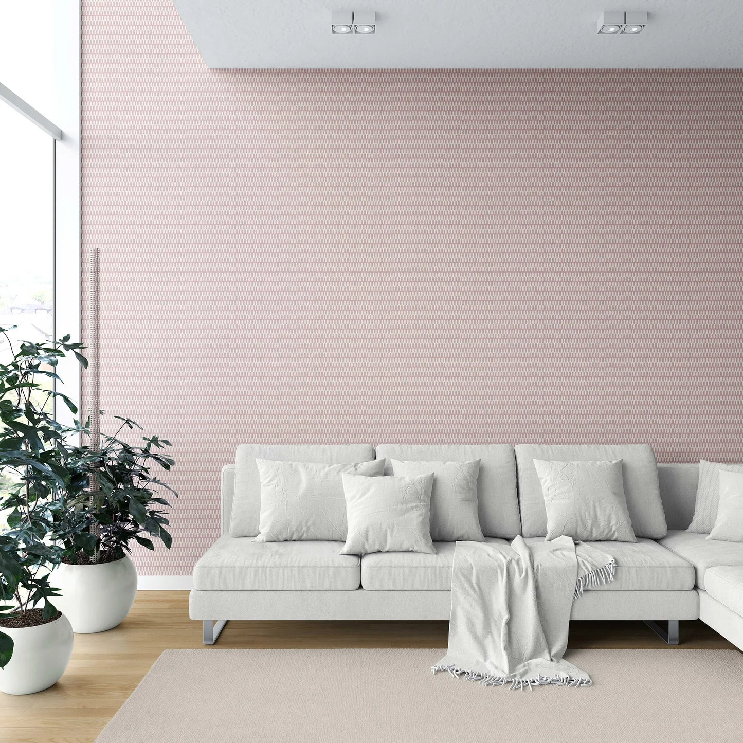 Artisan Arrows Wallpaper - Blush Pathway