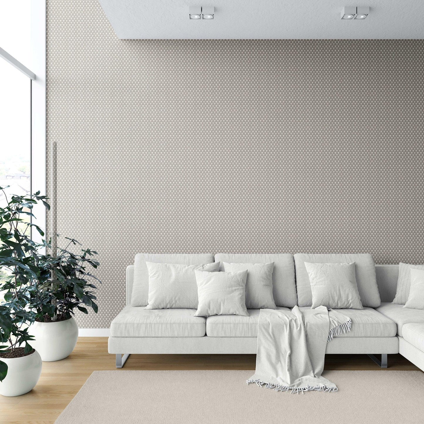 Jaipur Jaal Wallpaper - Pebble Path