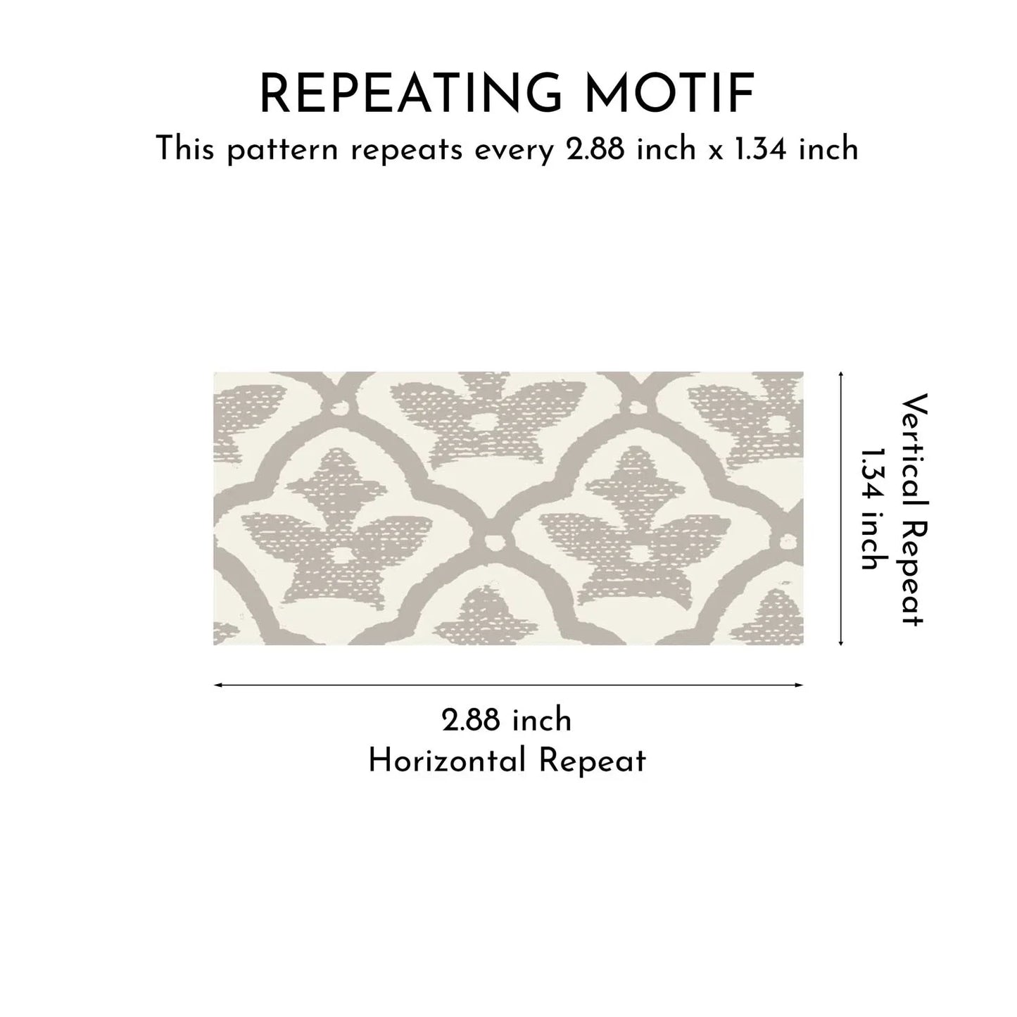 Haveli Harmony Wallpaper - Pebble Mist