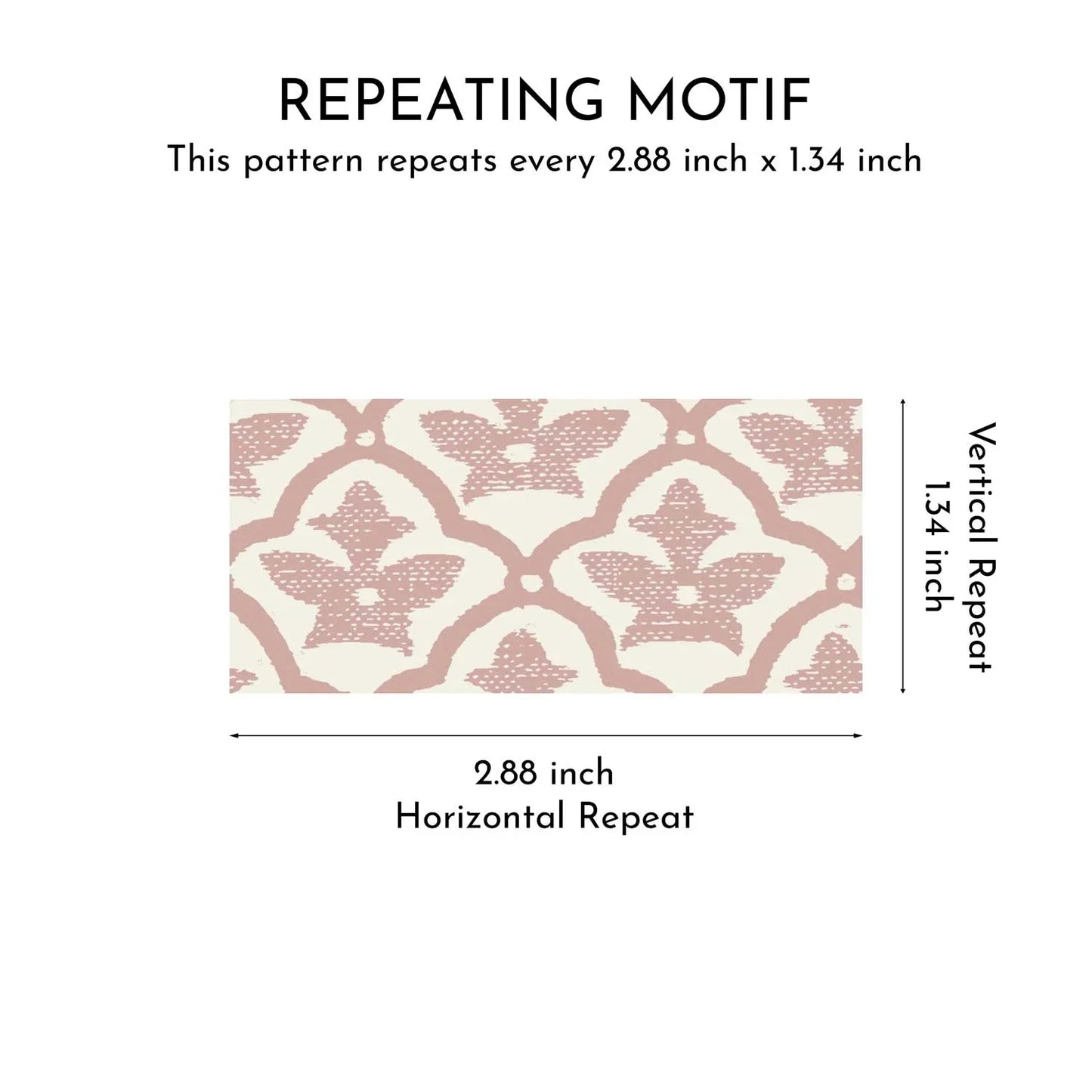 Haveli Harmony Wallpaper - Muted Rose