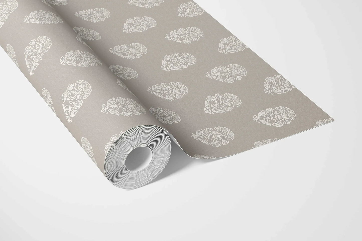 Paisley Grove Wallpaper - Taupe Bloom