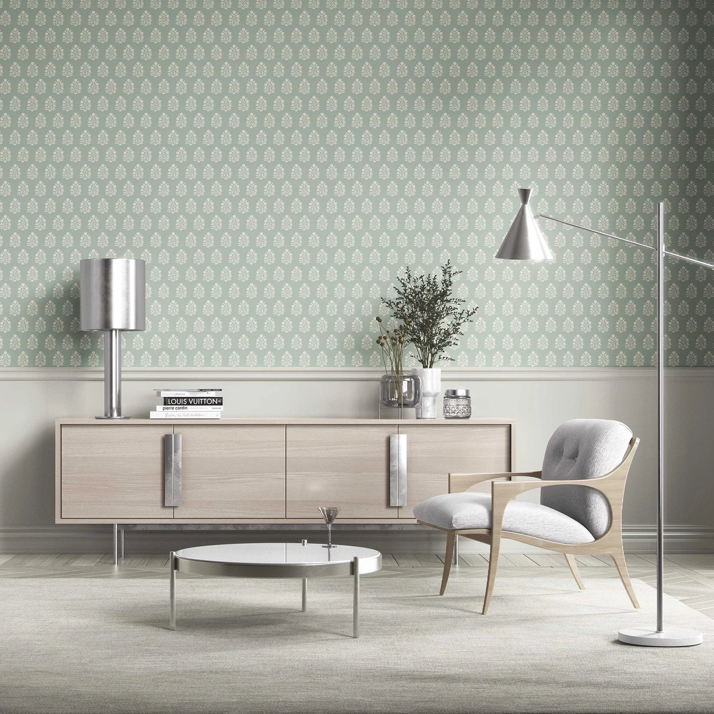Verdant Boughs Wallpaper - Sage Whisper