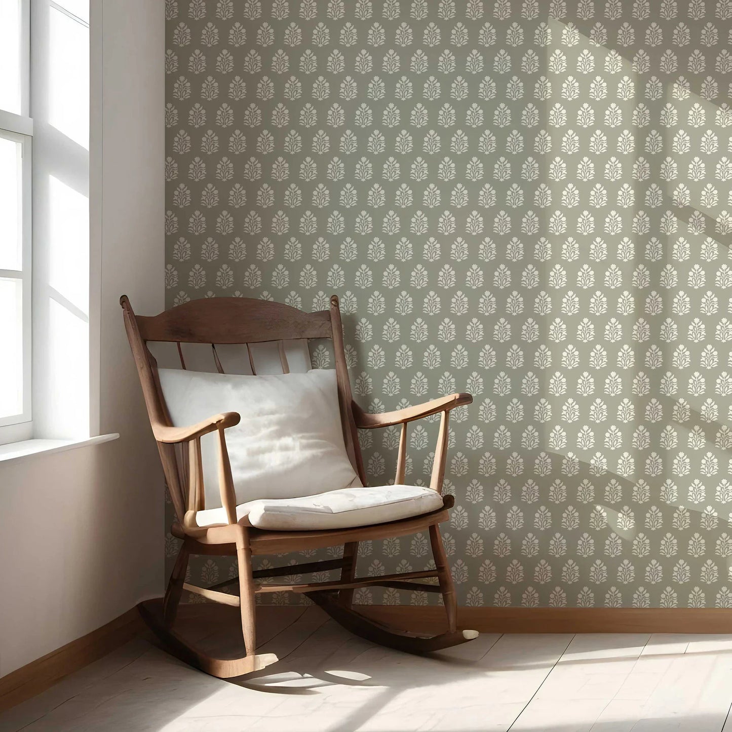 Verdant Boughs Wallpaper - Sage Glen