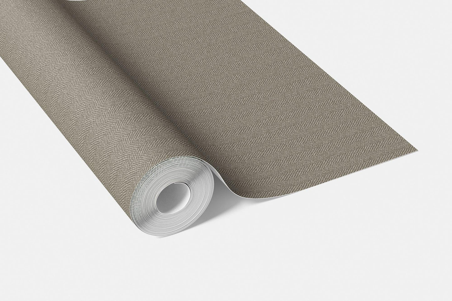 Herringford Linen Wallpaper - Driftwood Taupe