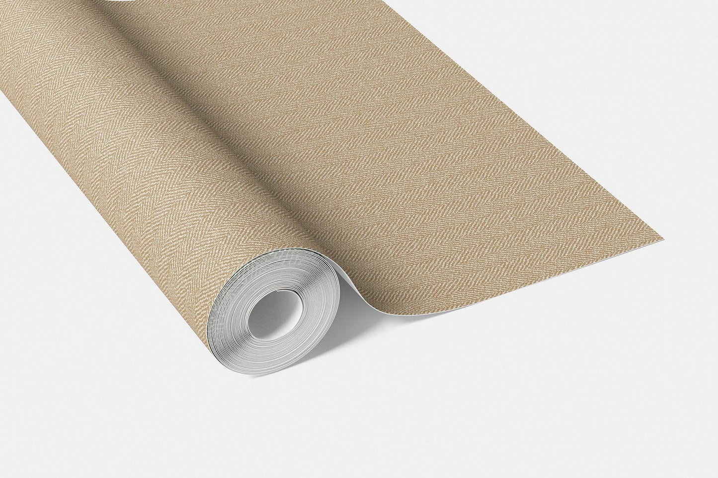 Herringford Linen Wallpaper - Chalked Ivory