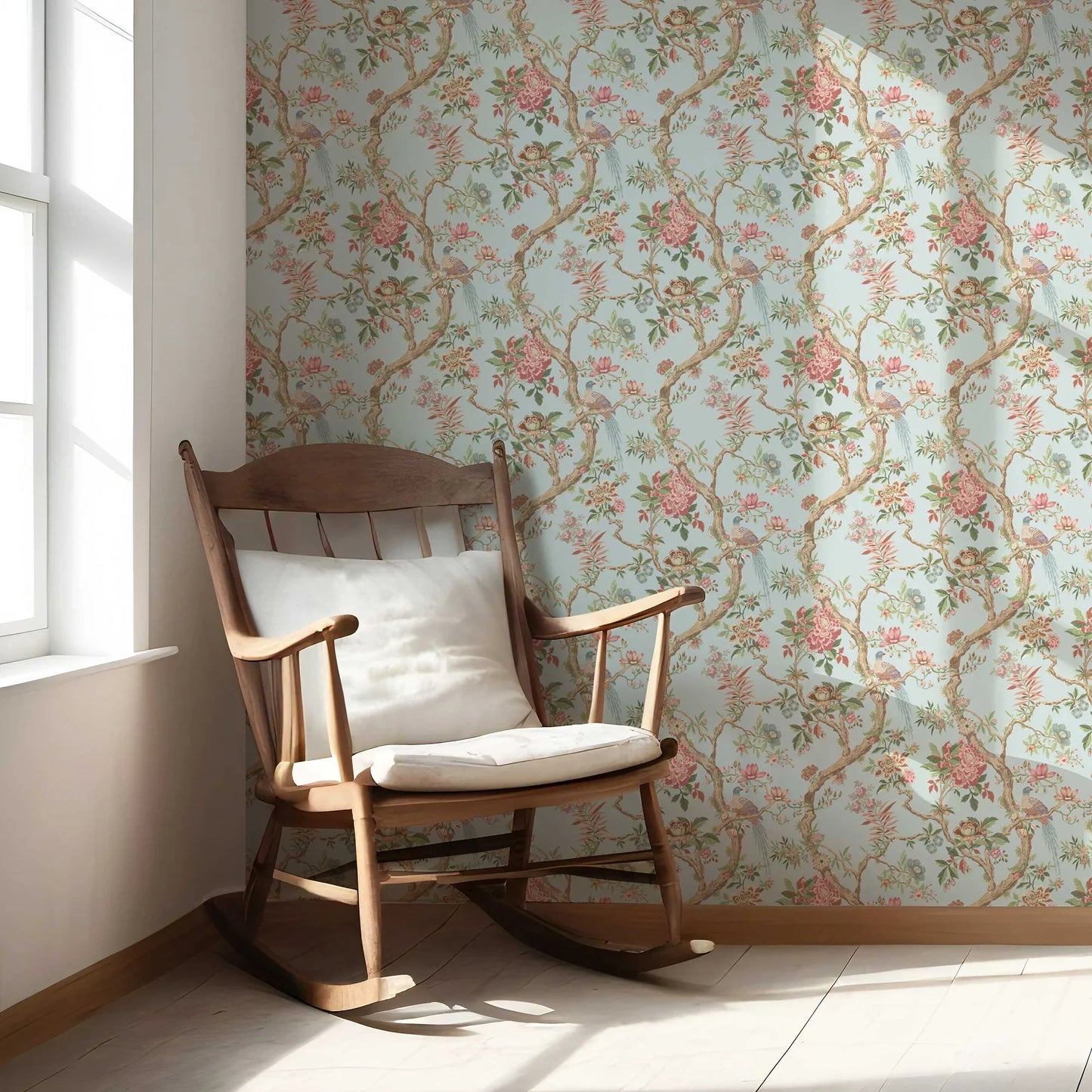 Willowbourne Wallpaper - Misty Sky