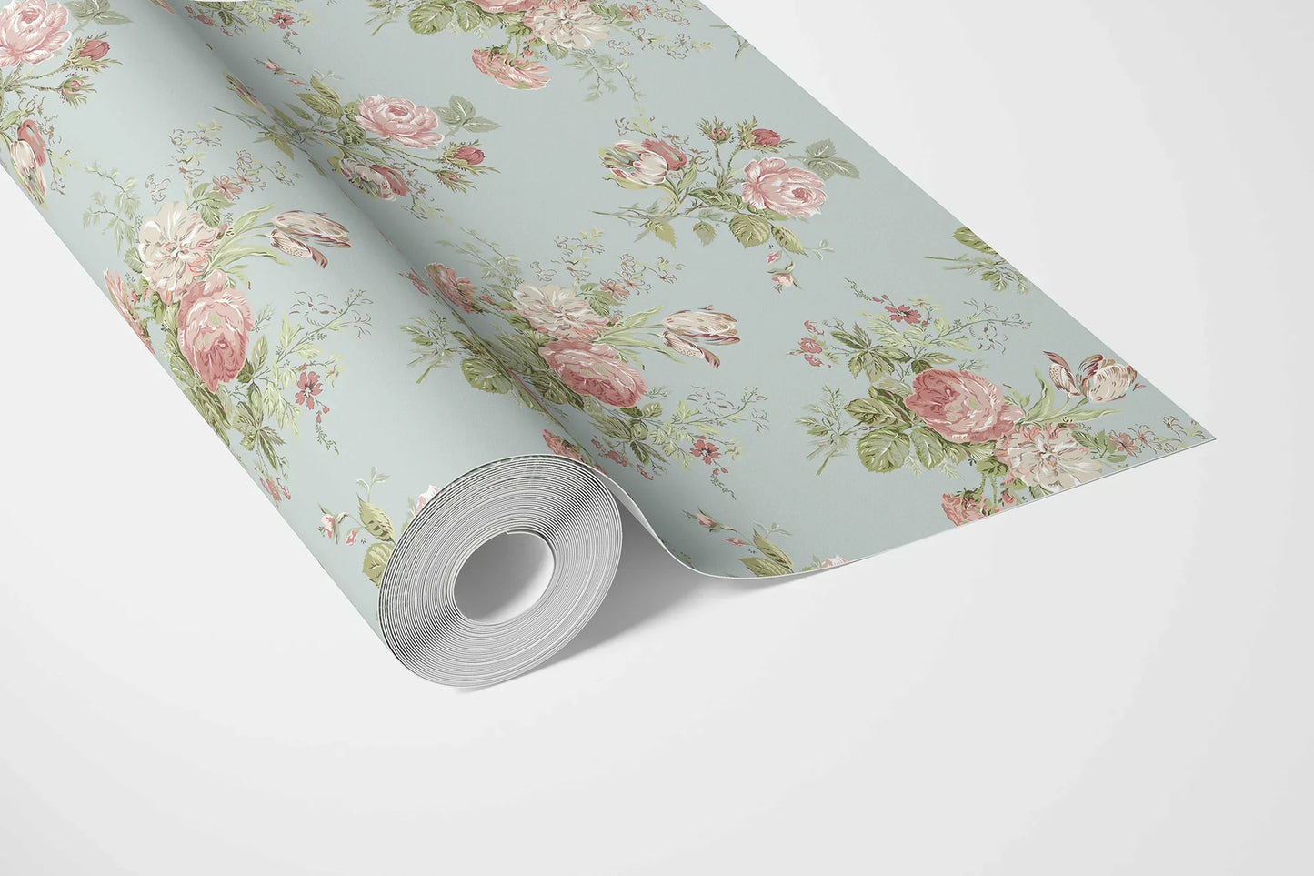 Briarcliff Wallpaper - Powder Blue Bloom