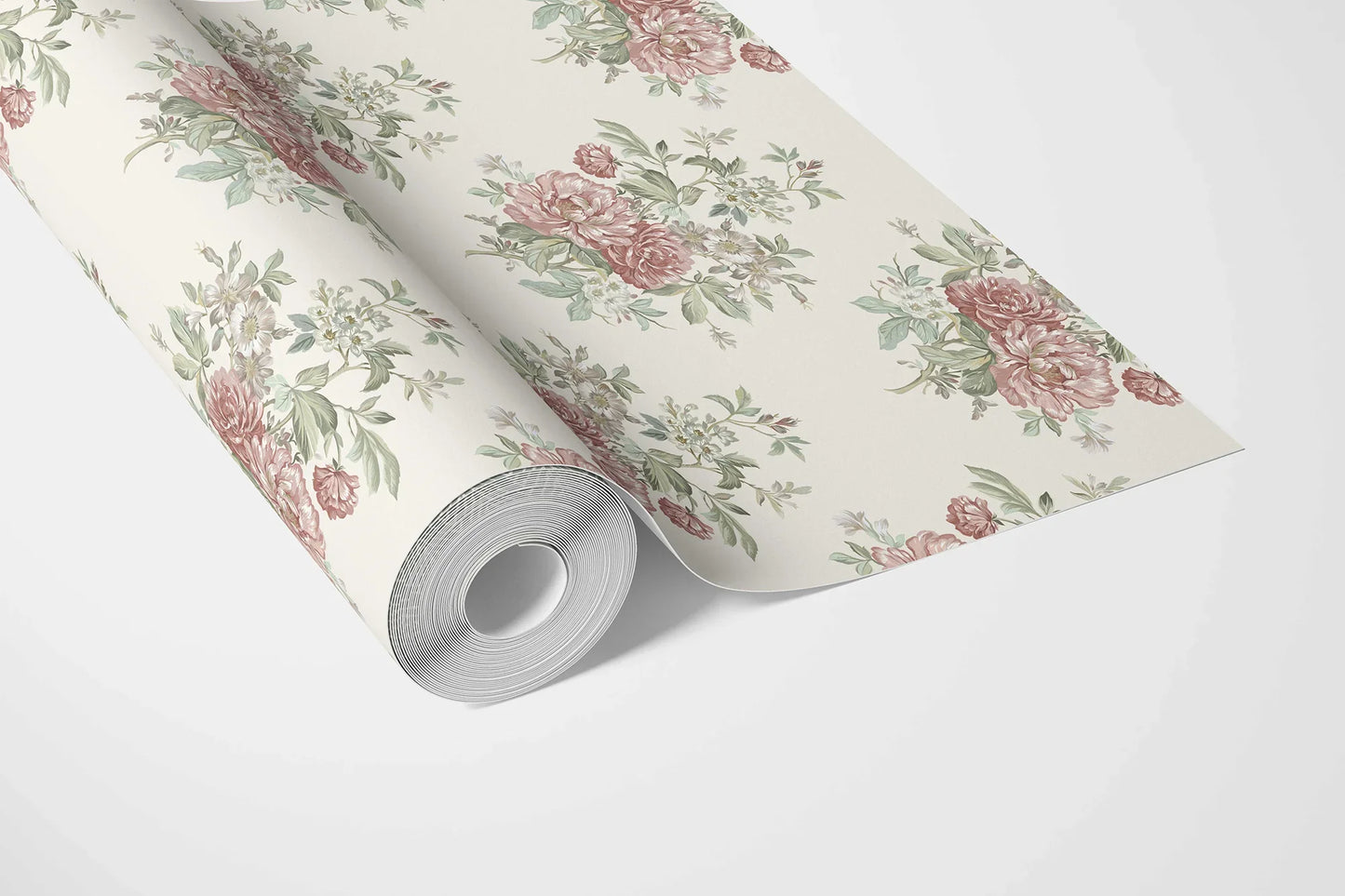 Rosemoor Wallpaper - Antique Ivory