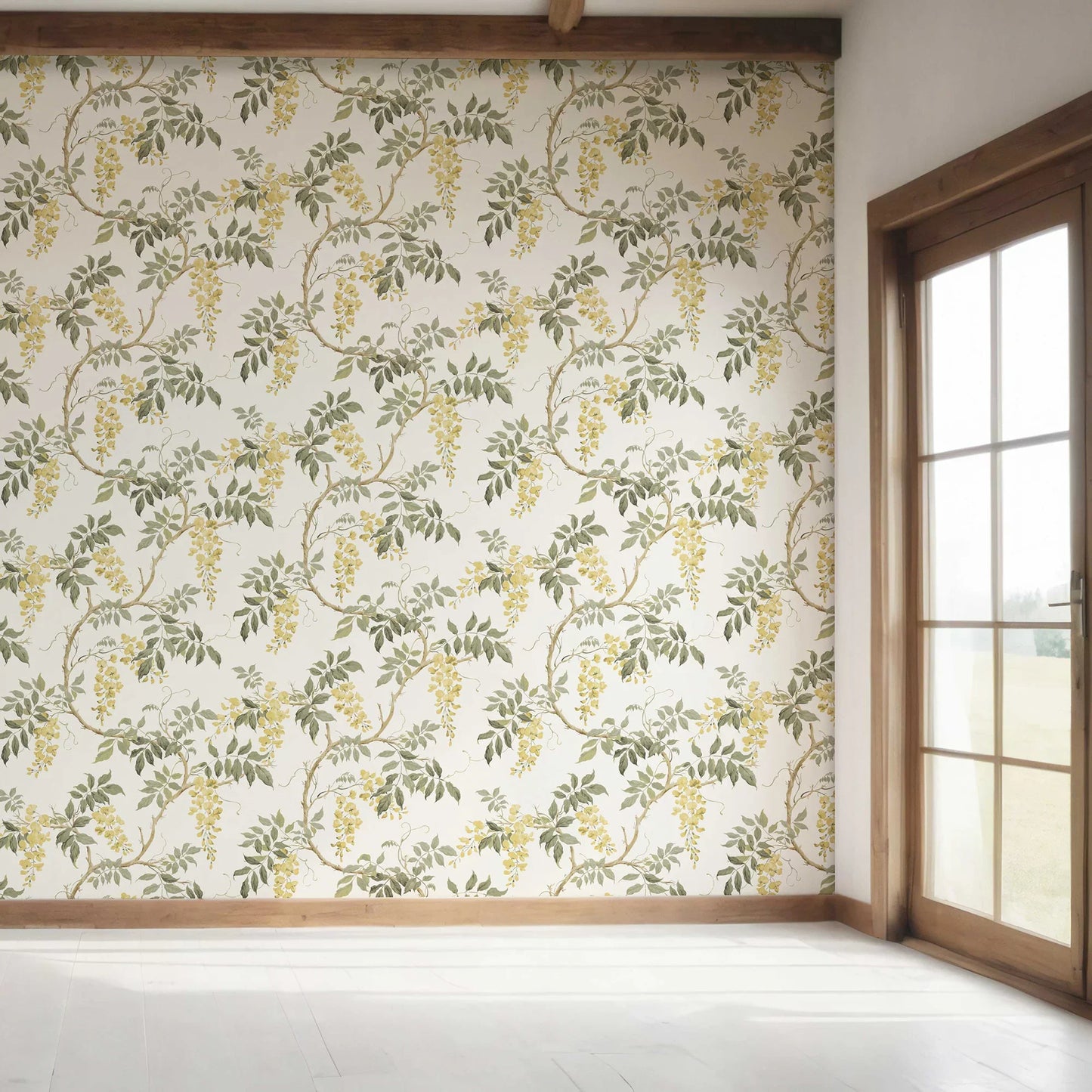 Wisterleigh Wallpaper - Golden Bloom