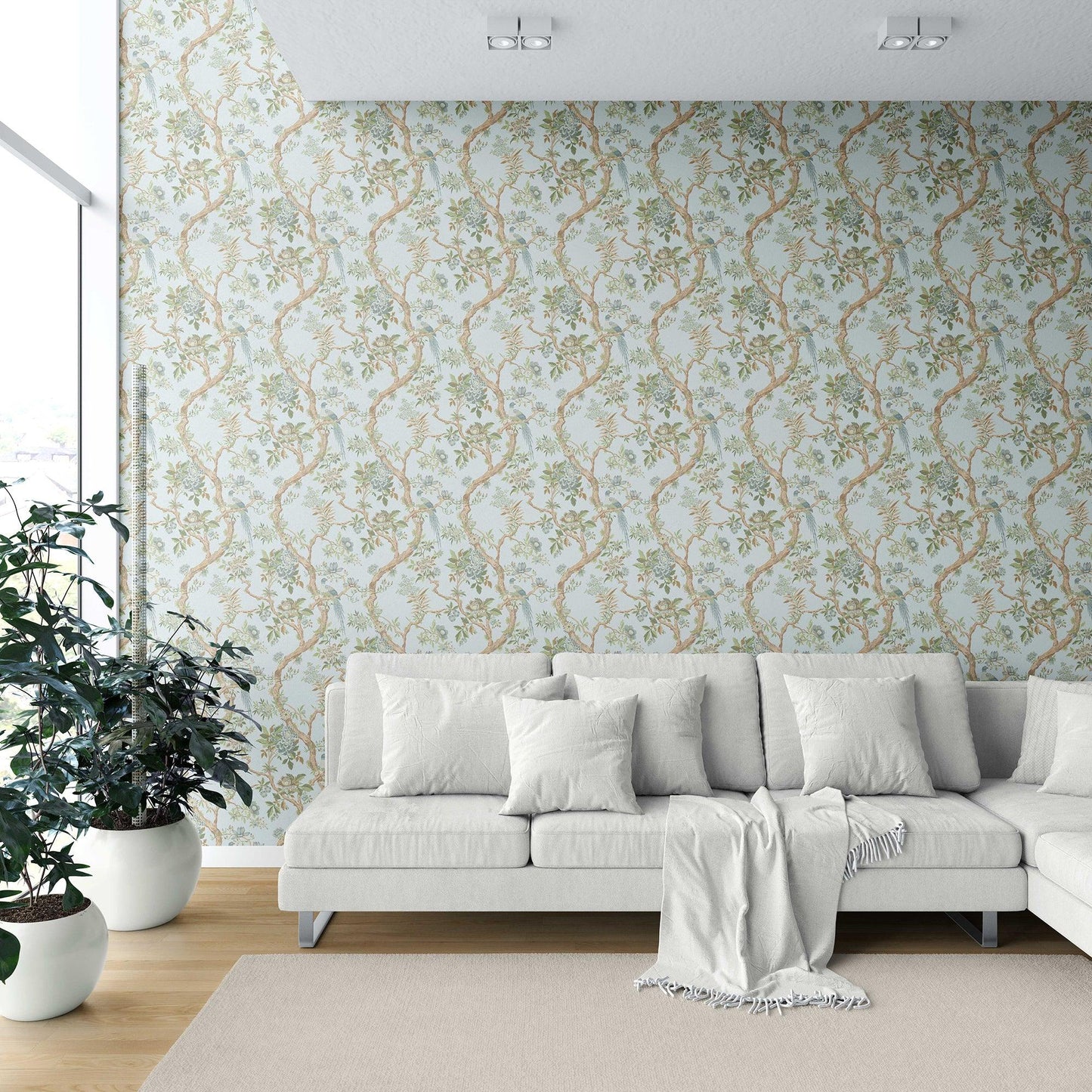 Willowbourne Wallpaper - Sage Mist