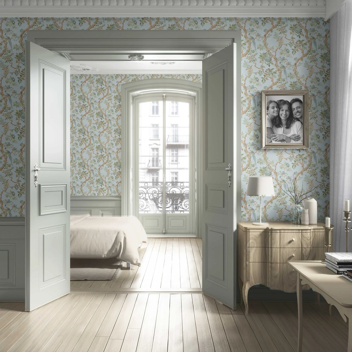 Willowbourne Wallpaper - Sage Mist