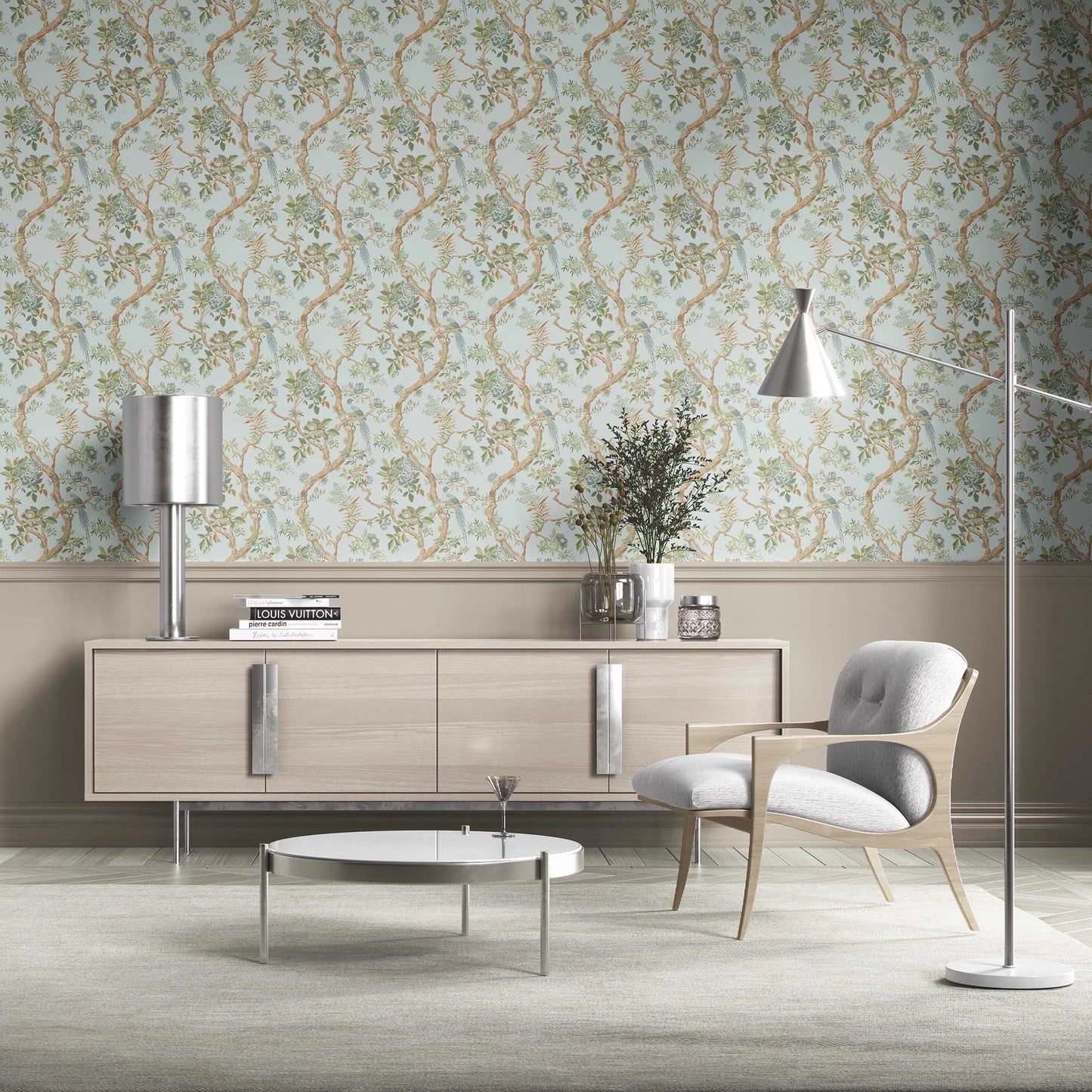 Willowbourne Wallpaper - Sage Mist