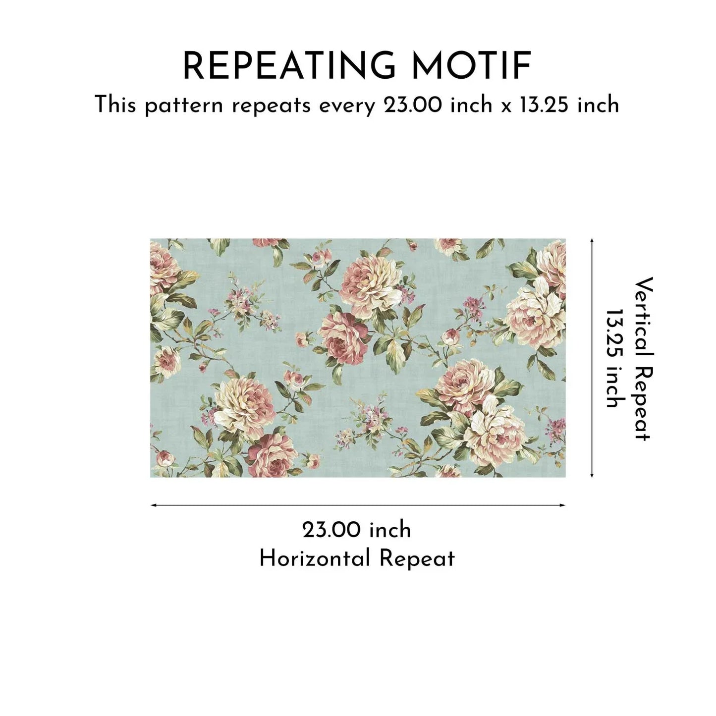 Ashbourne Manor Wallpaper - Vintage Teal