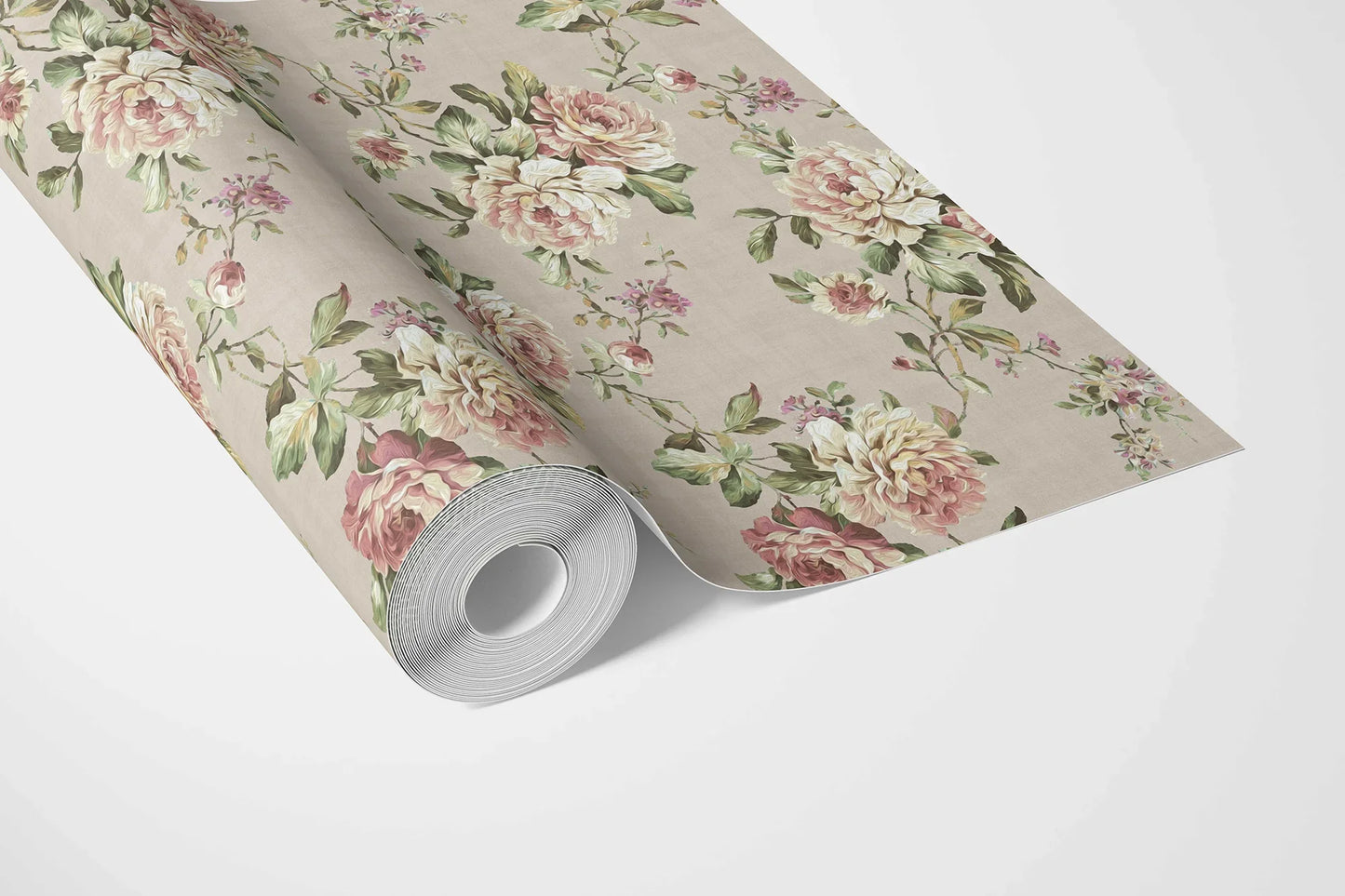 Ashbourne Manor Wallpaper - Classic Linen