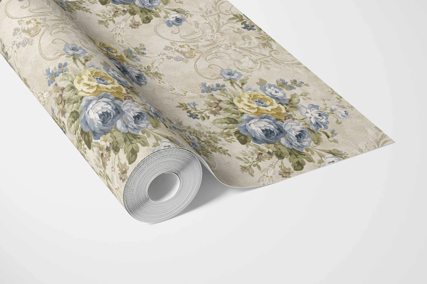 Belvoir Bloom Wallpaper - Cornflower Charm