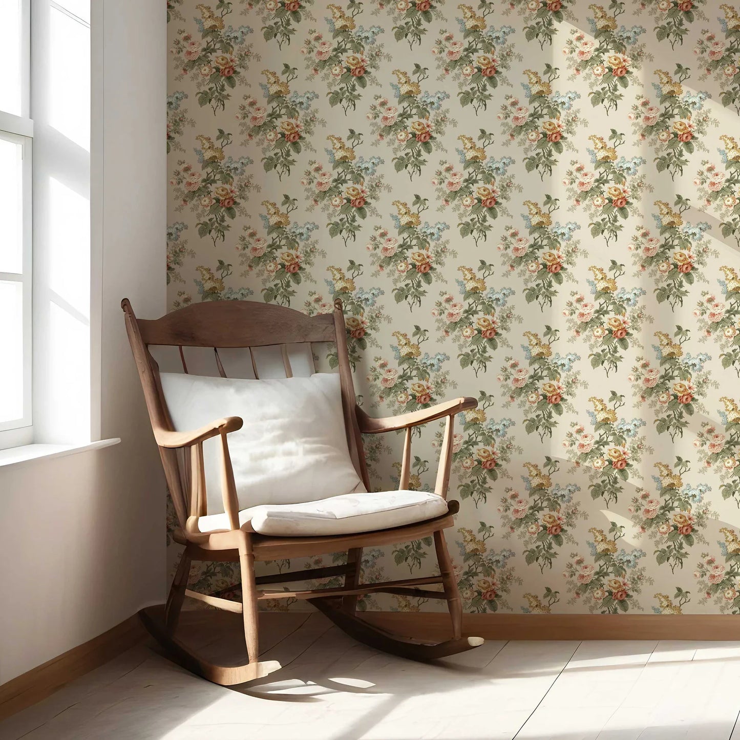 Chatsworth Charm Wallpaper - Golden Tapestry