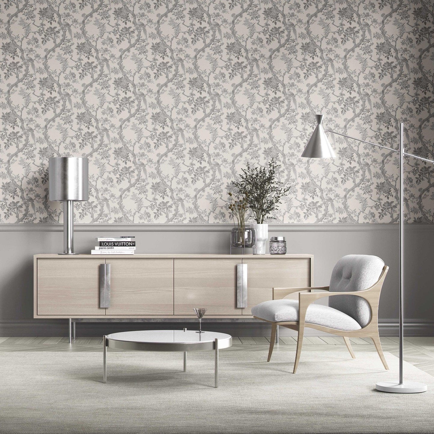 Willowbourne Wallpaper - Slate Charm