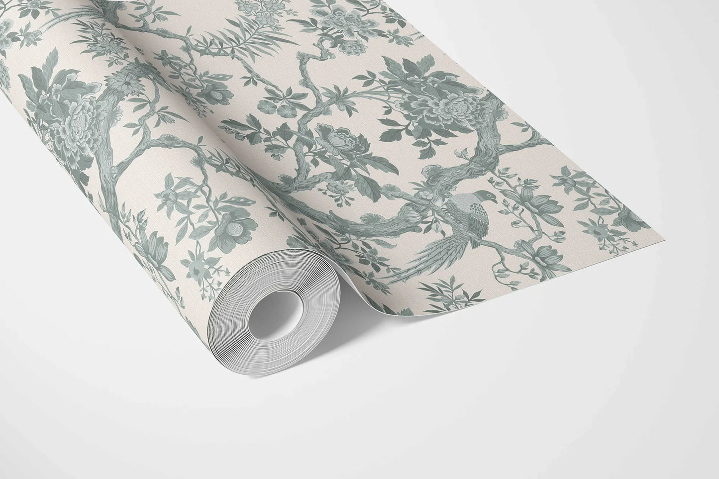 Willowbourne Wallpaper - Woodland Green