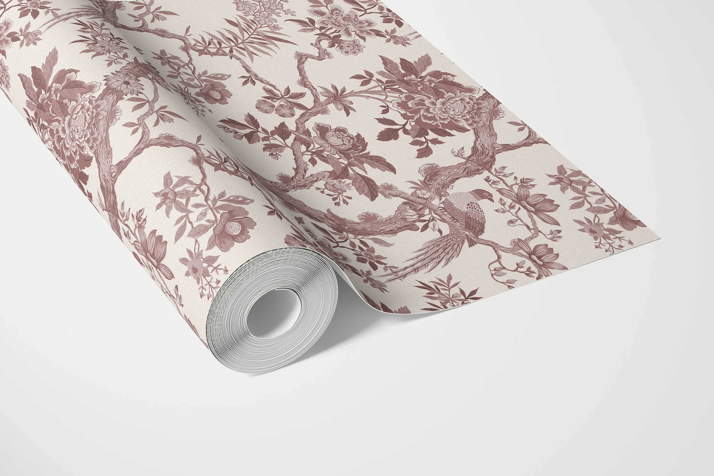 Willowbourne Wallpaper - Vintage Plum