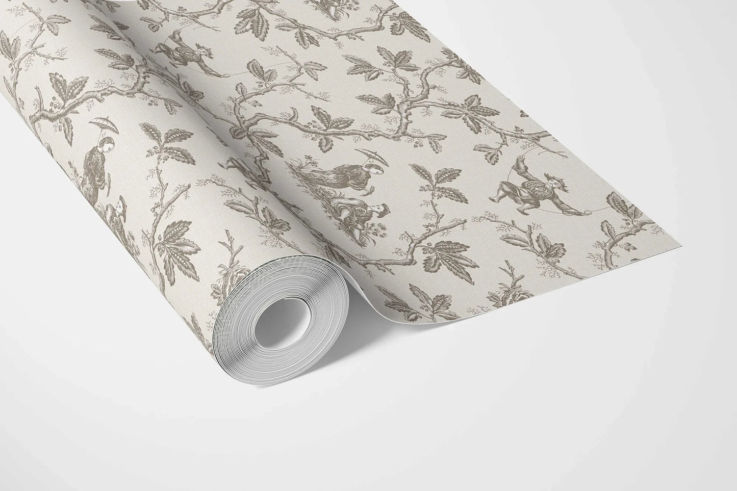 Oriental Reverie Wallpaper - Mocha Charm