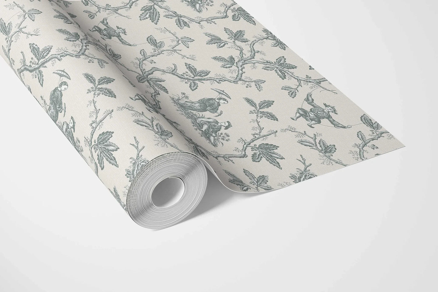 Oriental Reverie Wallpaper - Jade Mist