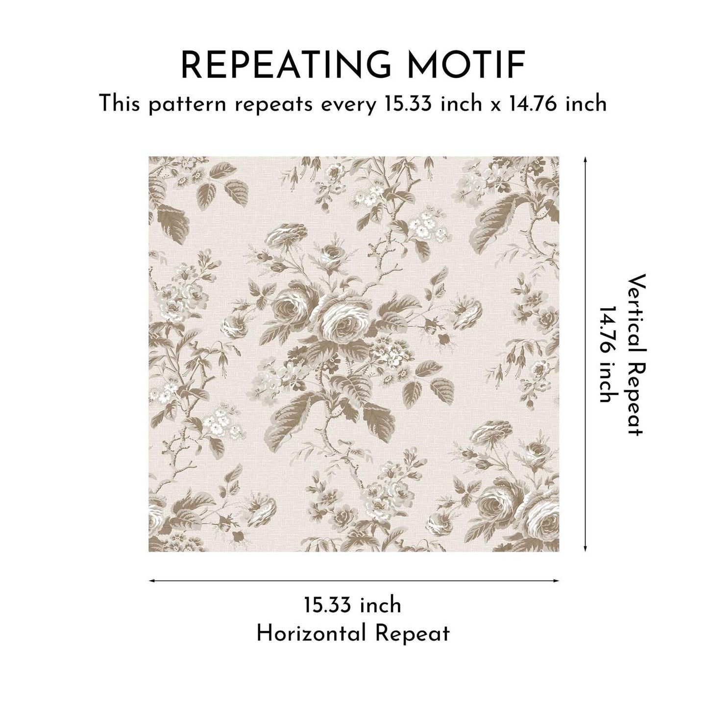 Rosalind Manor Wallpaper - Antique Gold