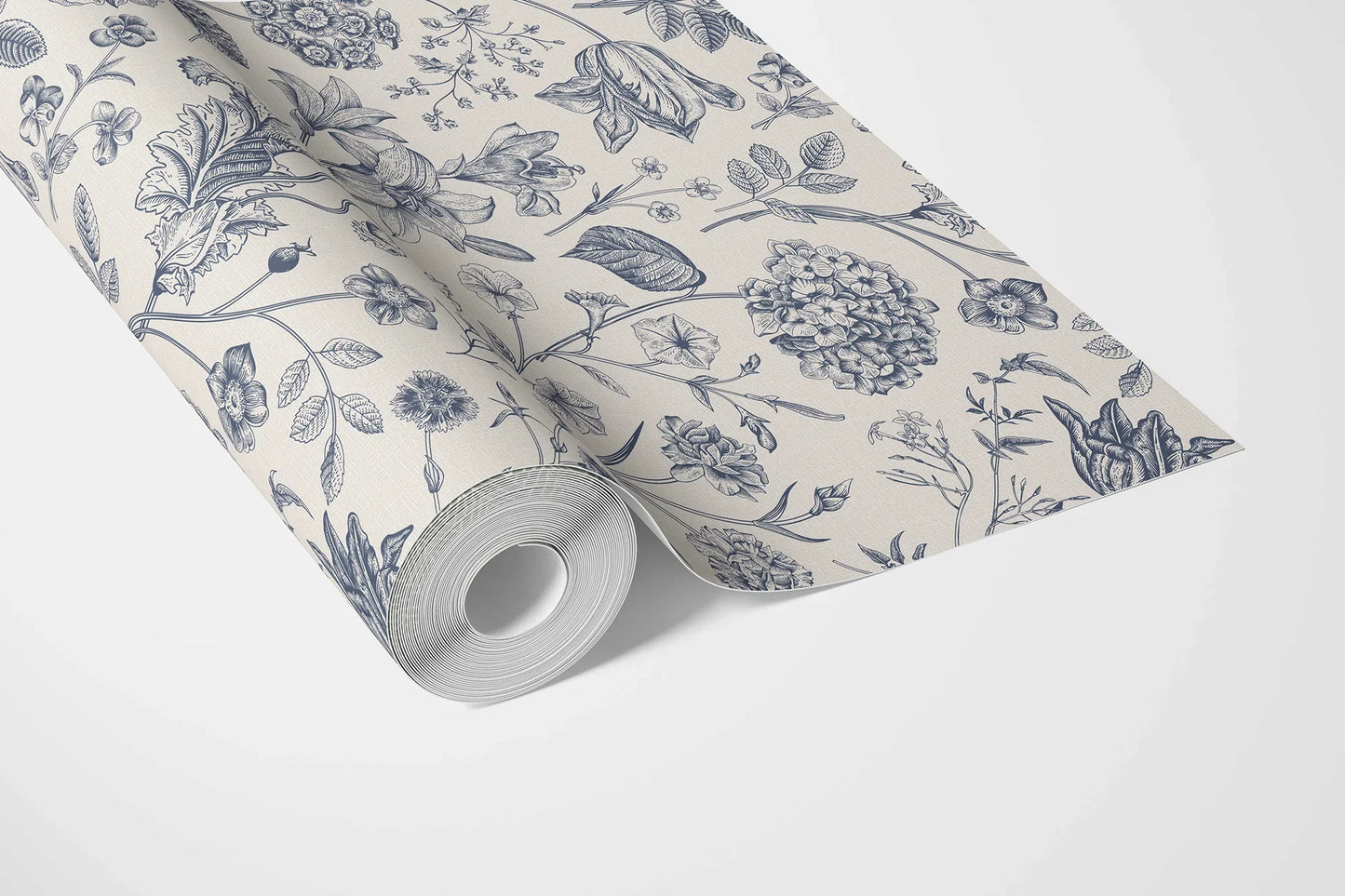 Garden Anthology Wallpaper - Indigo Bloom