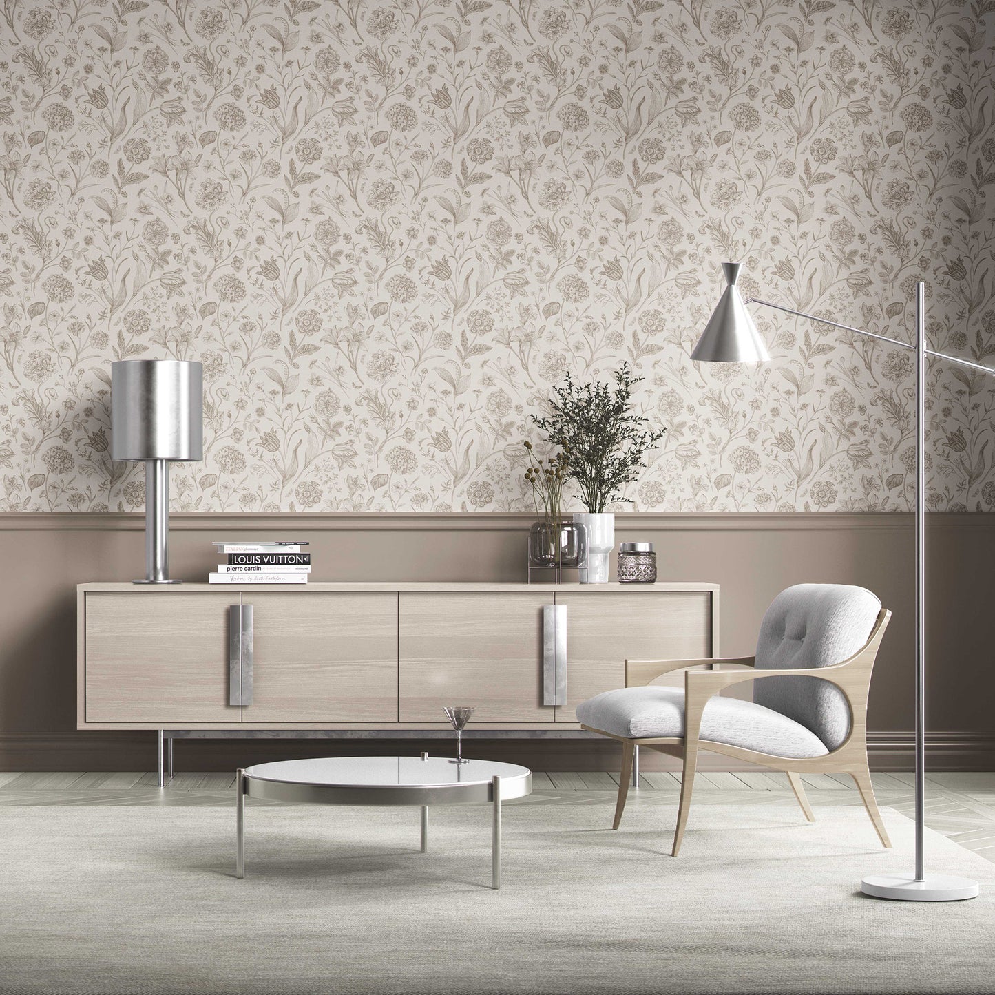 Garden Anthology Wallpaper - Antique Ivory
