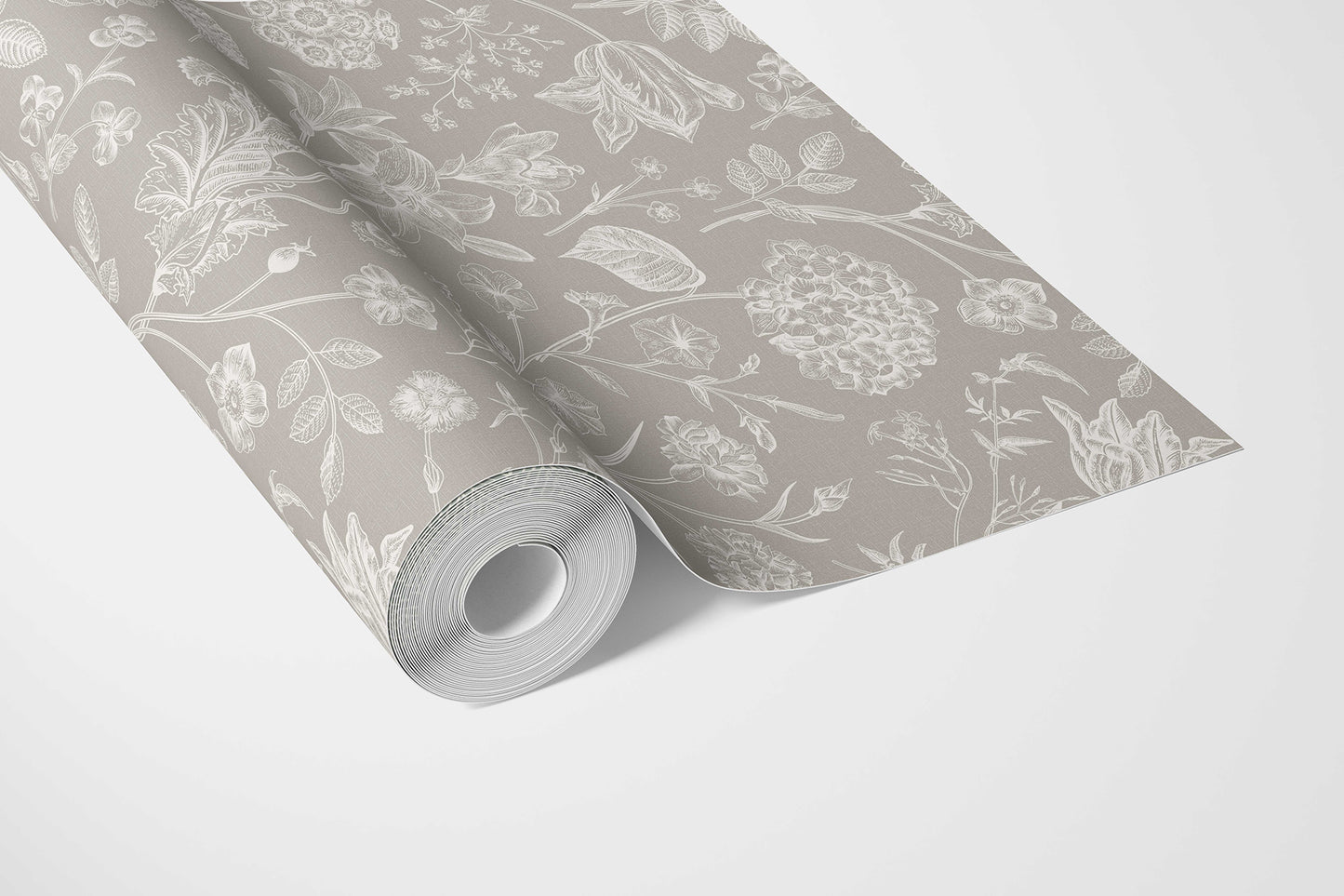 Garden Anthology Wallpaper - Ash Grey