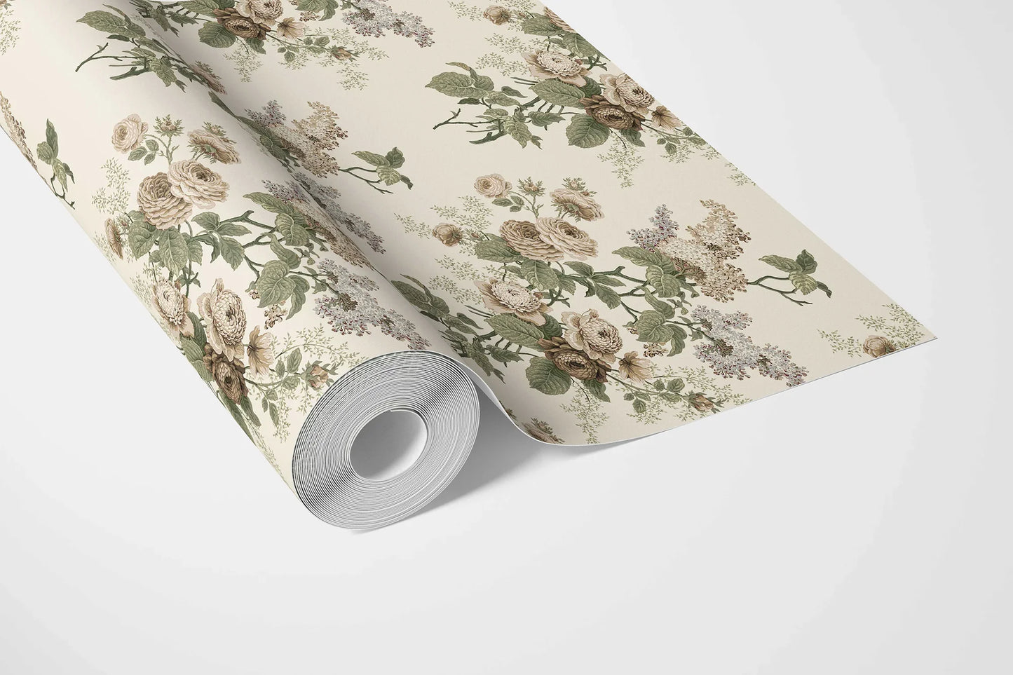 Chatsworth Charm Wallpaper - Mocha Bloom