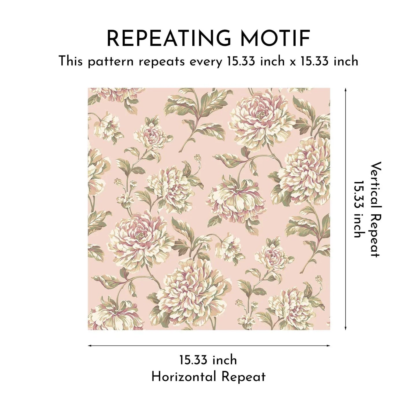 Bloomsbury Elegance Wallpaper - Soft Petal