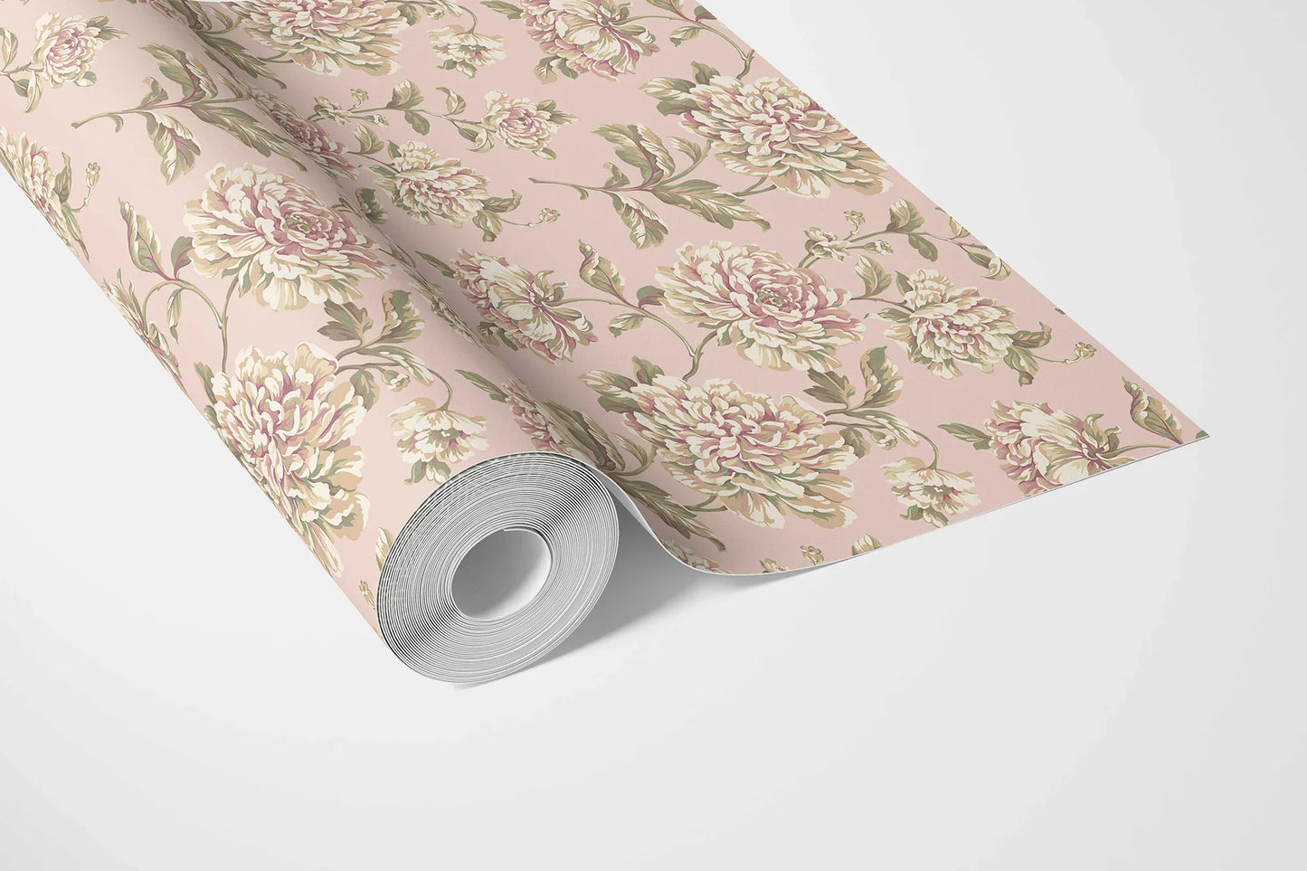 Bloomsbury Elegance Wallpaper - Soft Petal